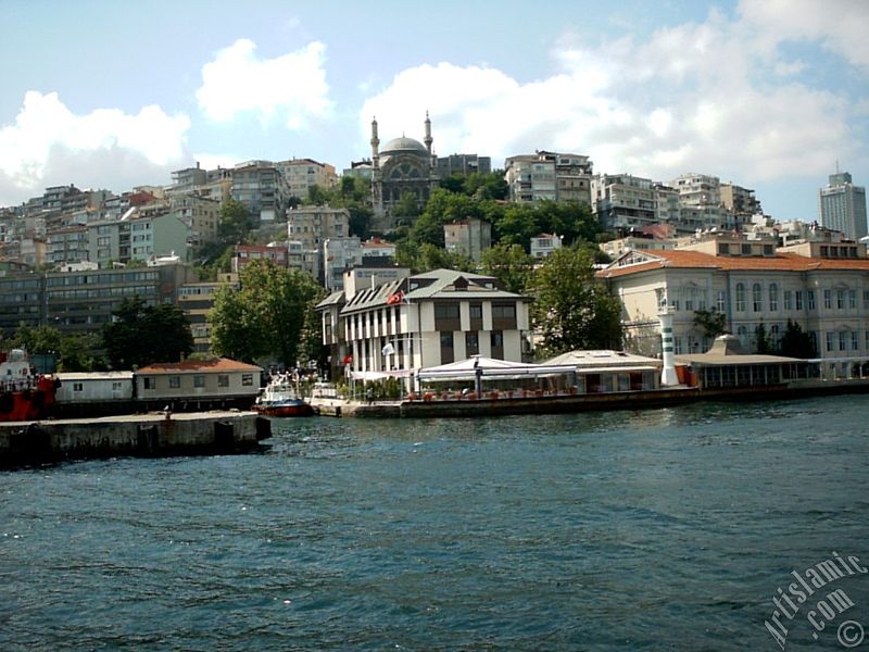 Denizden Karak�y sahiline bak��.
