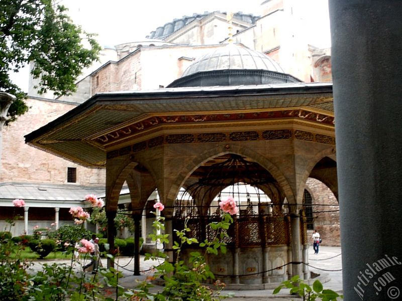 �stanbul Sultanahmet`te Ayasofya Camisi.
