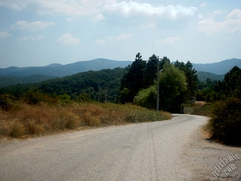 Yalova ilimizdeki Termal-G�k�edere K�y�`nden bir g�r�nt�.
