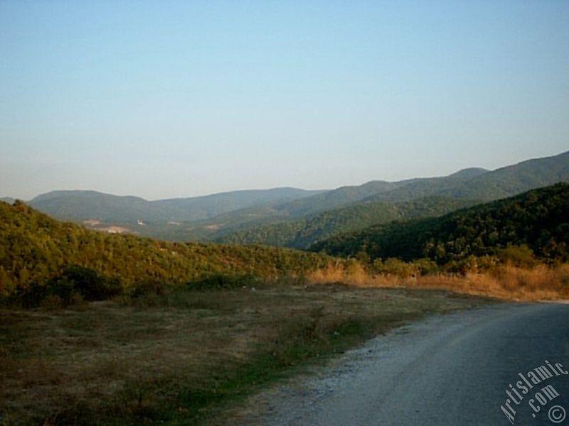 Yalova ilimizdeki Termal-G�k�edere K�y�`nden bir g�r�nt�.
