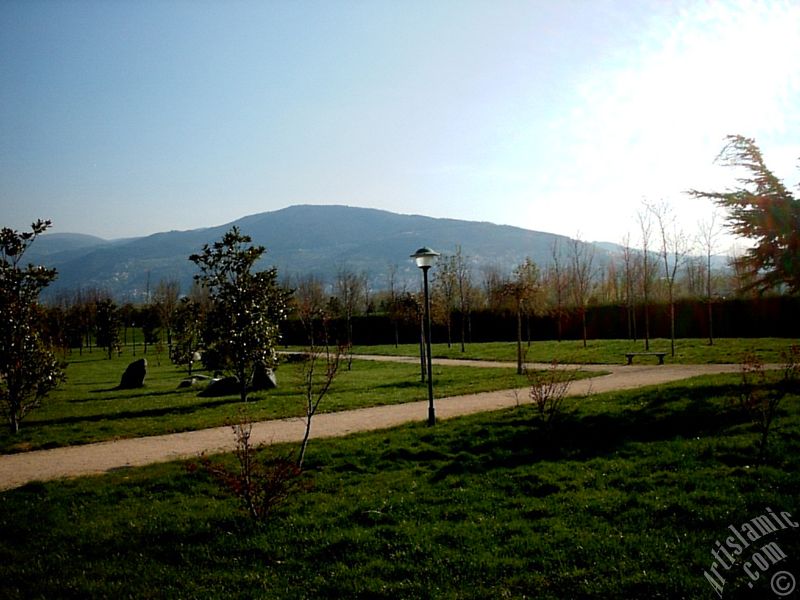 Bursa Botanik Park�ndan bir manzara.

