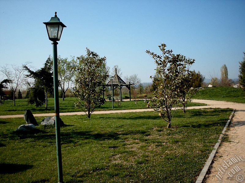 Bursa Botanik Park�ndan bir manzara.
