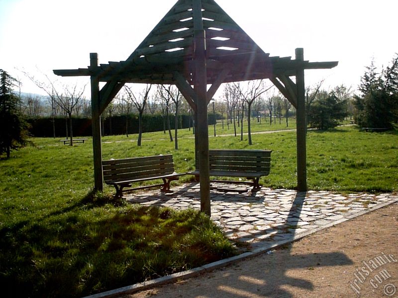 Bursa Botanik Park�ndan bir manzara.

