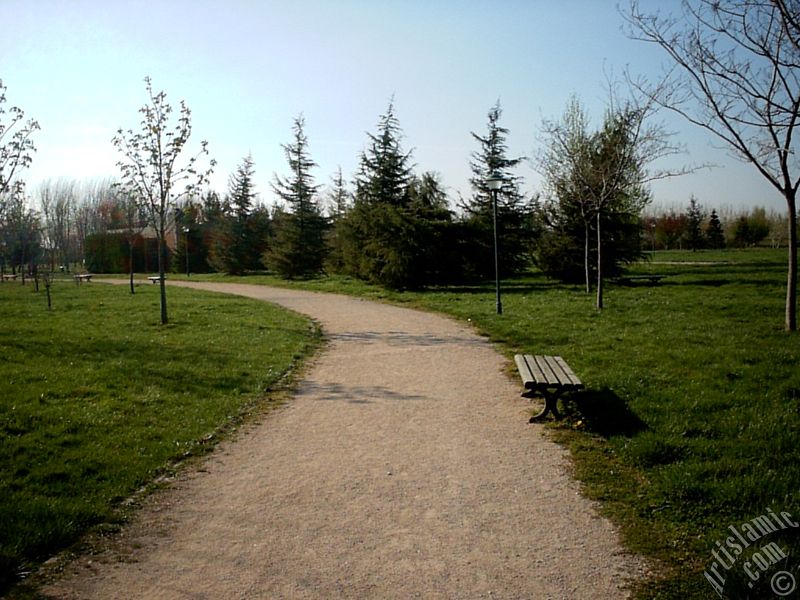 Bursa Botanik Park�ndan bir manzara.
