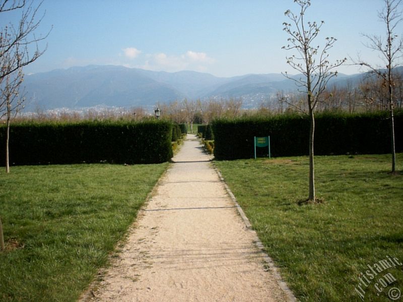 Bursa Botanik Park�ndan bir manzara.
