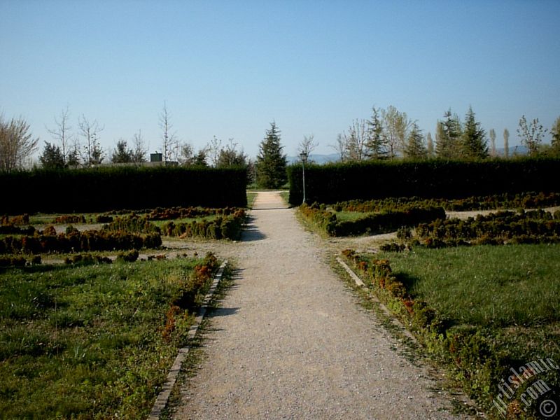 Bursa Botanik Park�ndan bir manzara.
