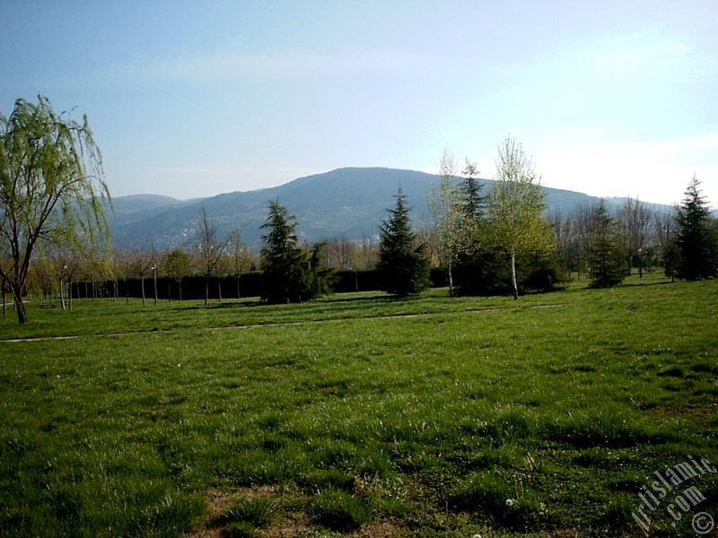 Bursa Botanik Park�ndan bir manzara.
