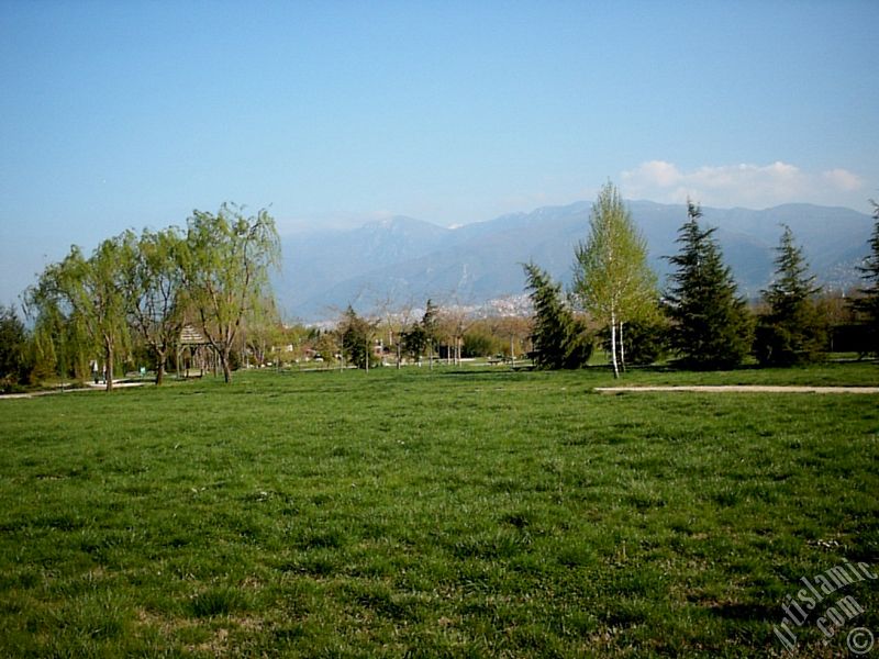 Bursa Botanik Park�ndan bir manzara.
