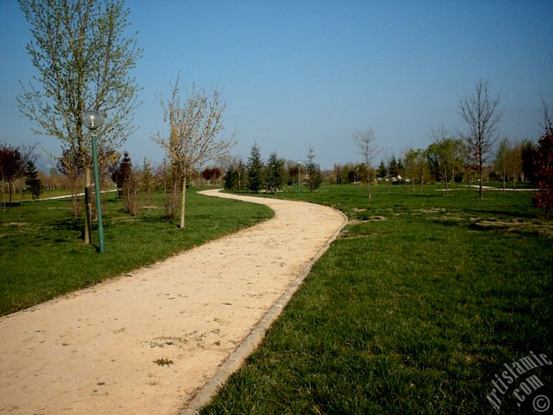 Bursa Botanik Park�ndan bir manzara.
