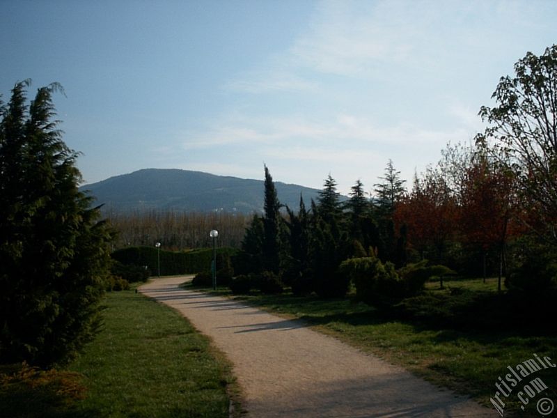 Bursa Botanik Park�ndan bir manzara.
