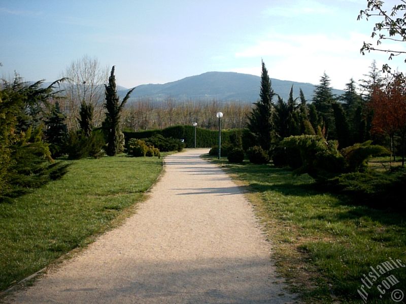 Bursa Botanik Park�ndan bir manzara.
