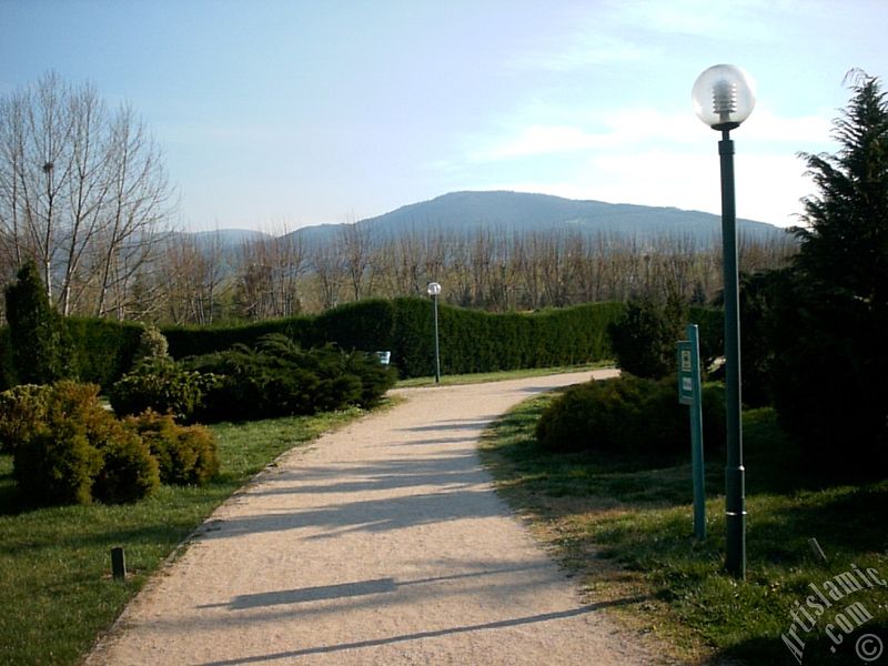 Bursa Botanik Park�ndan bir manzara.
