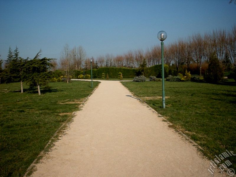 Bursa Botanik Park�ndan bir manzara.
