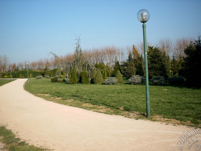 Bursa Botanik Park�ndan bir manzara.
