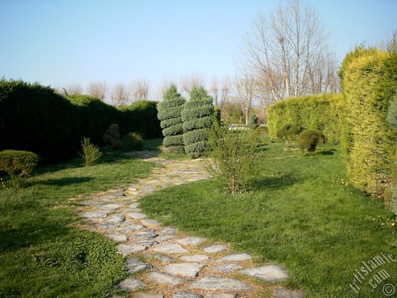 Bursa Botanik Park�ndan bir manzara.
