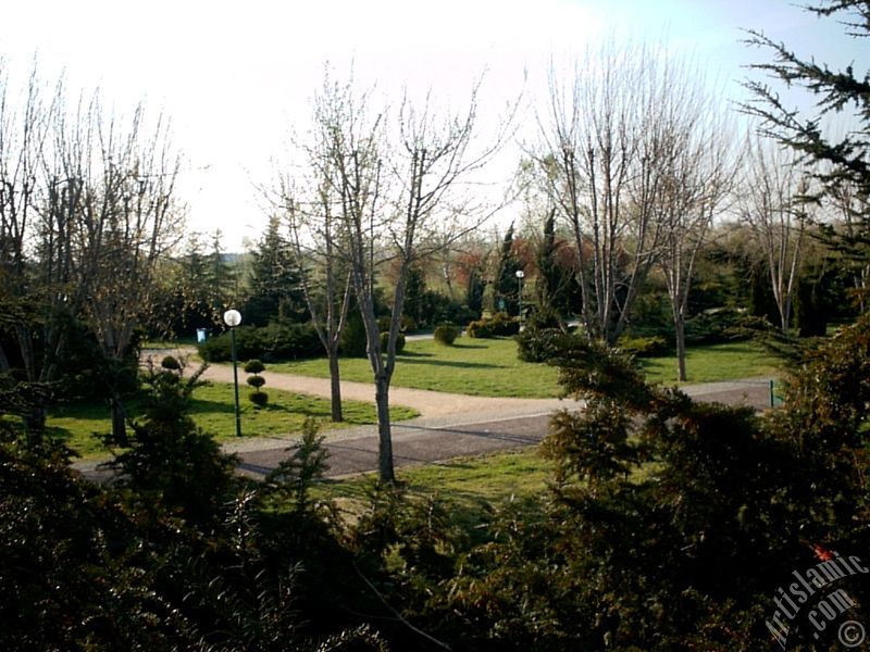 Bursa Botanik Park�ndan bir manzara.
