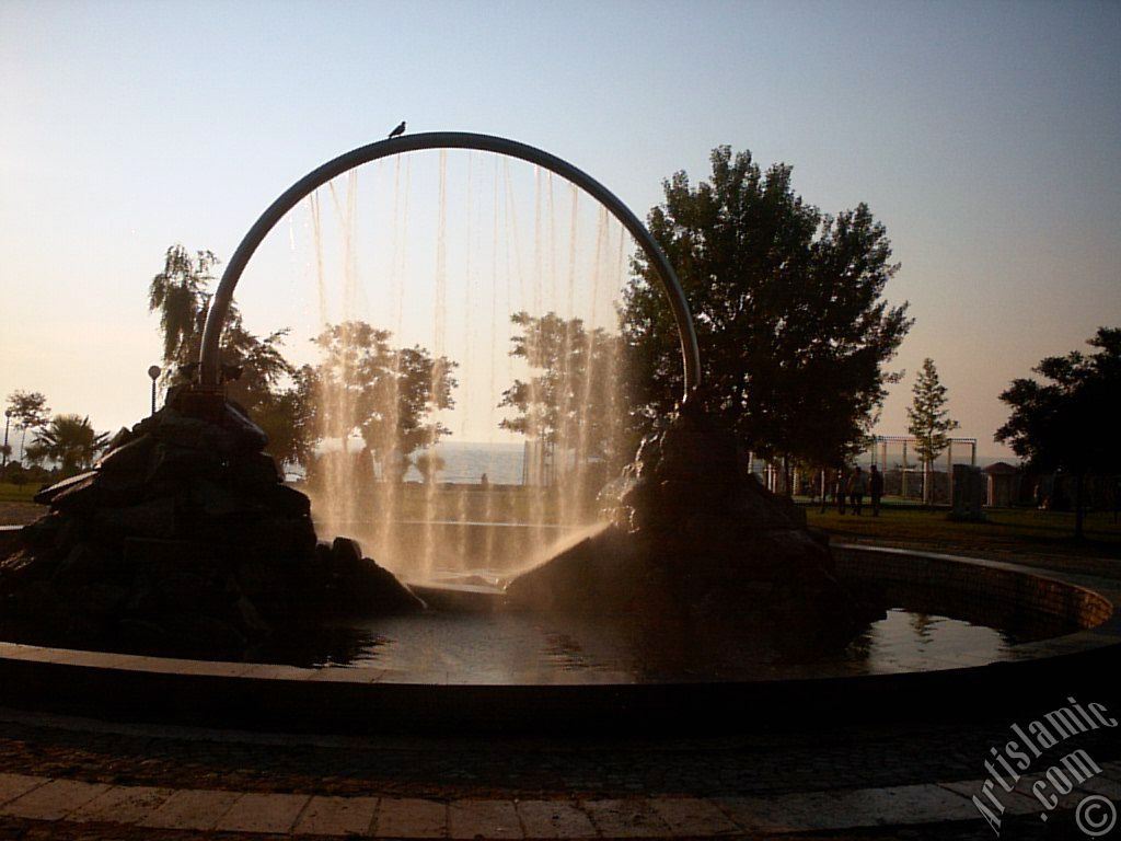 View of Yalova city in Turkey.
