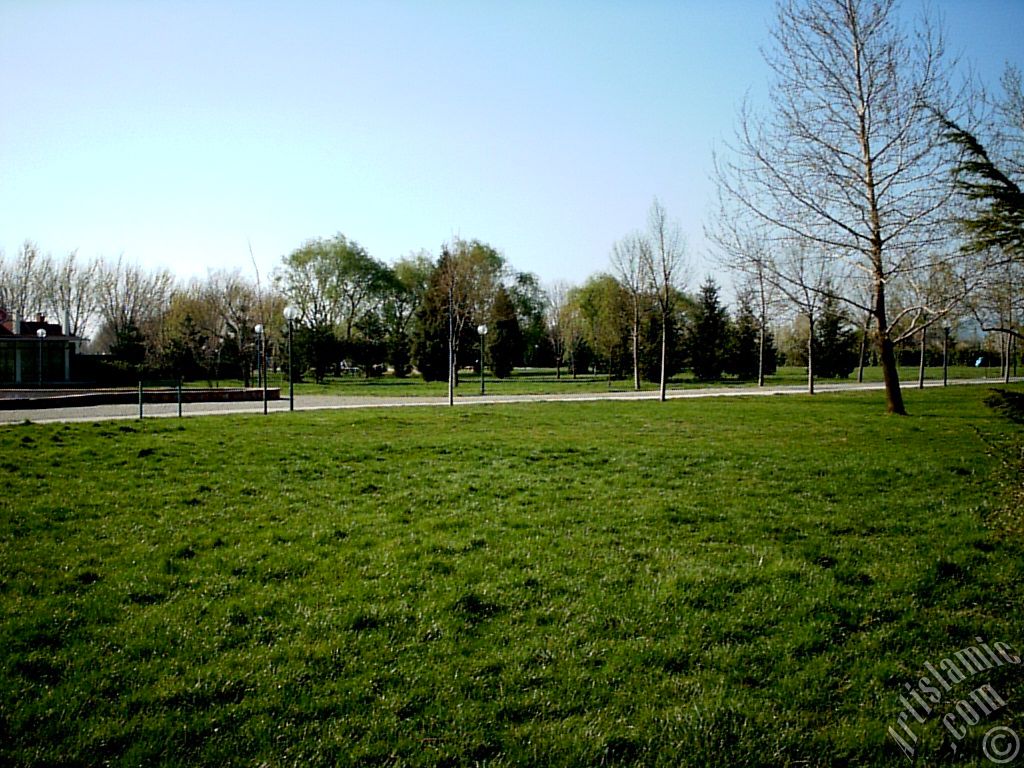 Bursa Botanik Park�ndan bir manzara.
