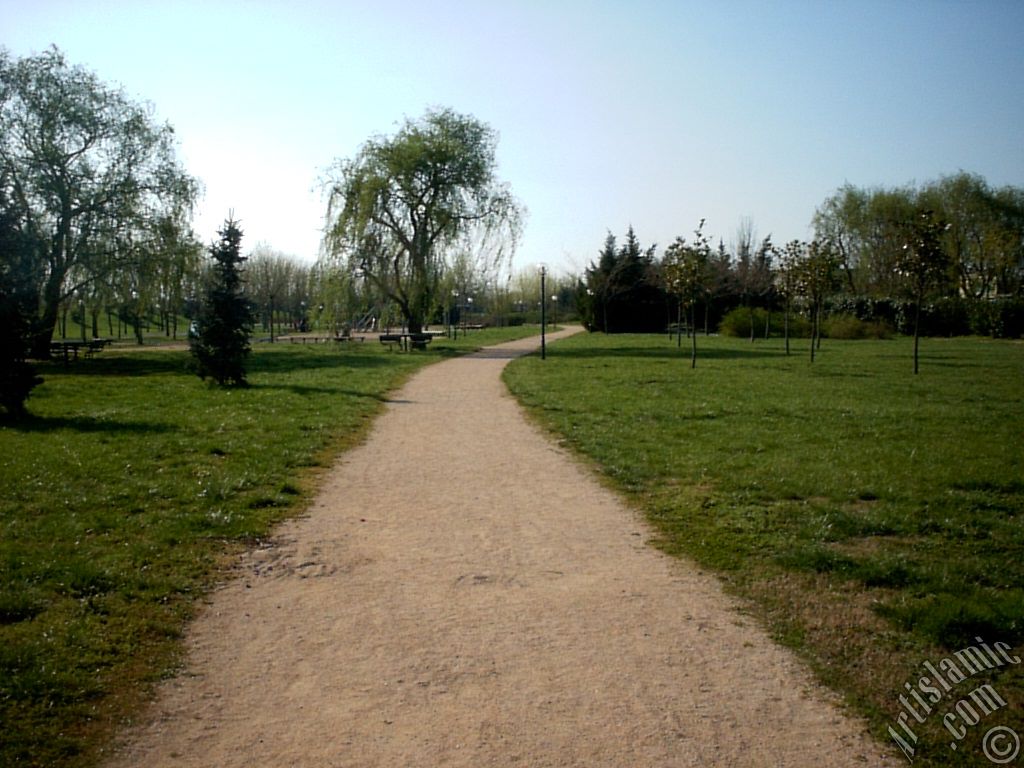 Bursa Botanik Park�ndan bir manzara.
