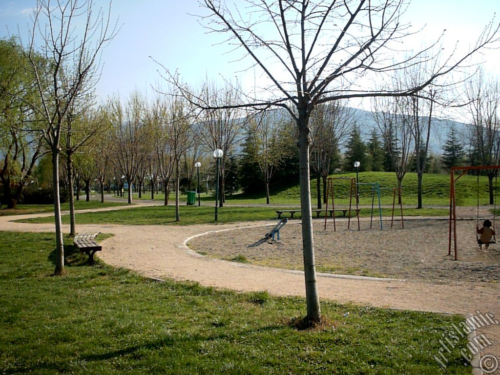 Bursa Botanik Park�ndan bir manzara.
