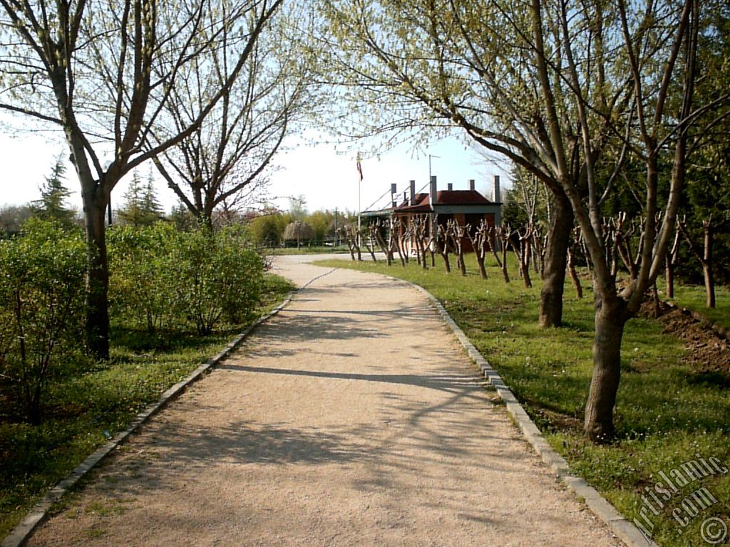 Bursa Botanik Park�ndan bir manzara.
