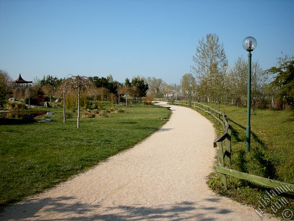 Bursa Botanik Park�ndan bir manzara.
