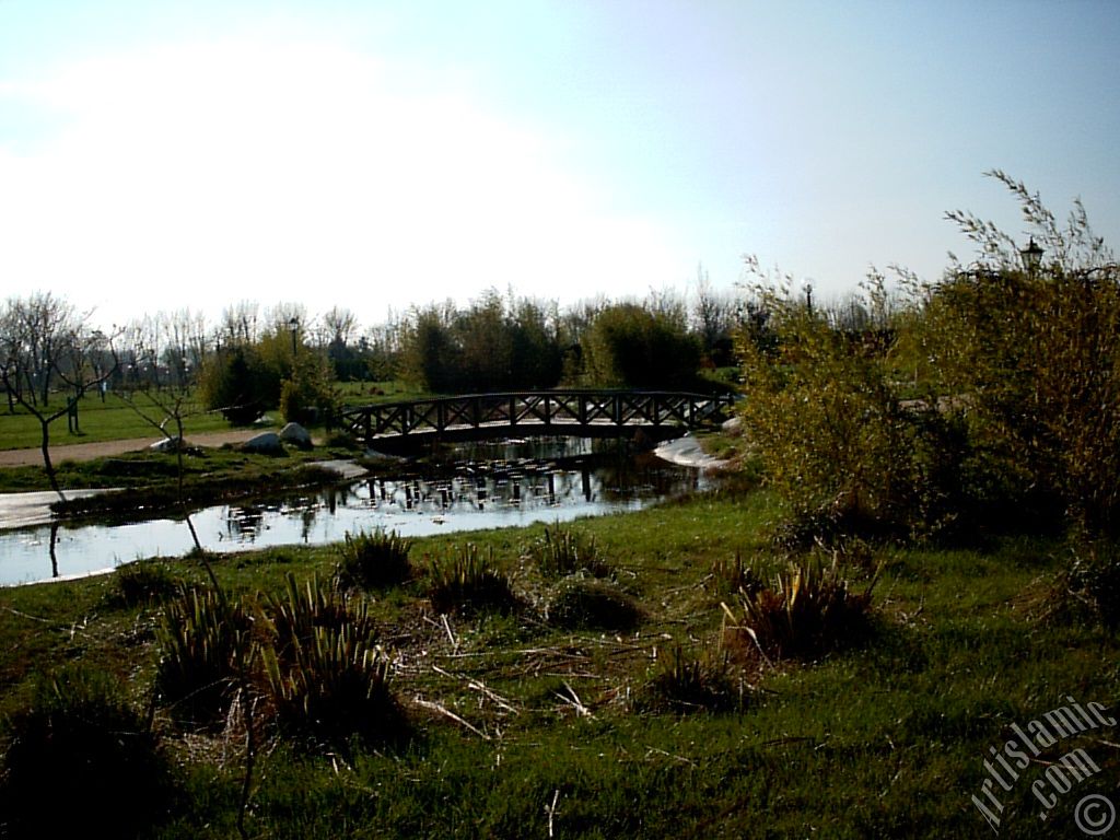 Bursa Botanik Park�ndan bir manzara.
