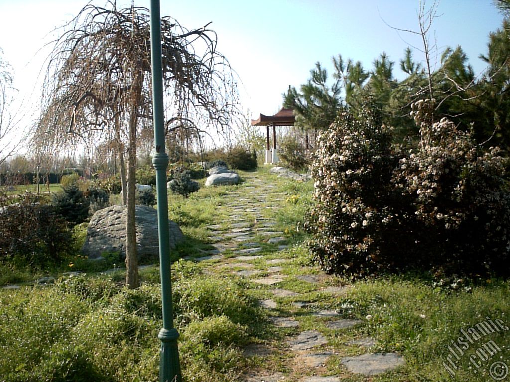 Bursa Botanik Park�ndan bir manzara.
