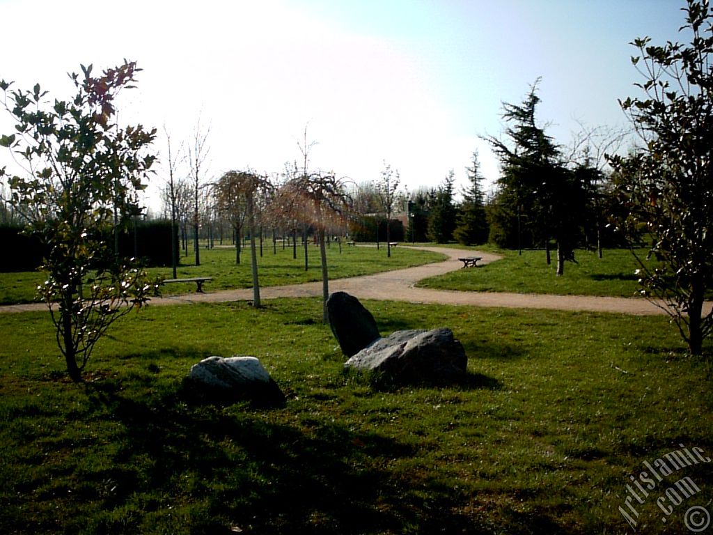 Bursa Botanik Park�ndan bir manzara.
