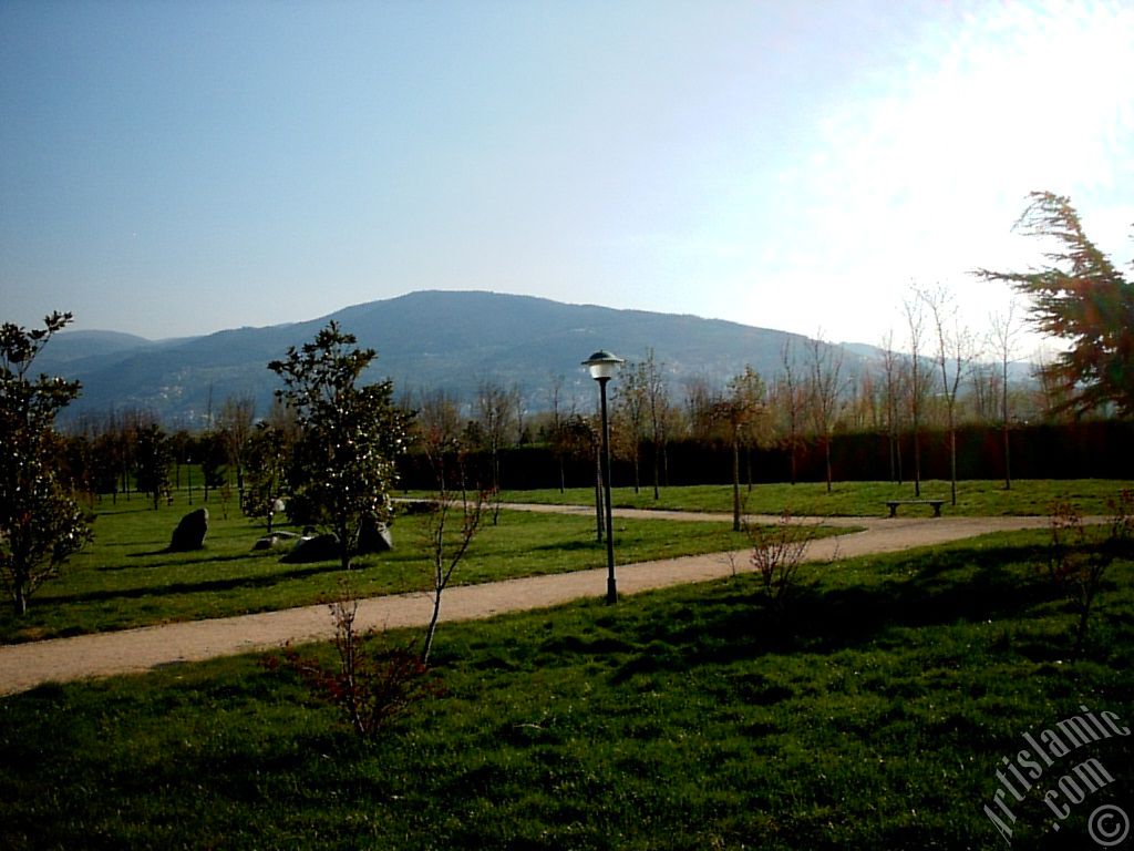 Bursa Botanik Park�ndan bir manzara.
