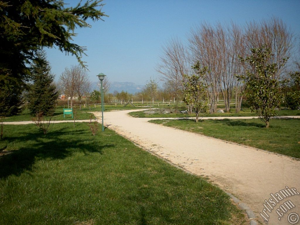 Bursa Botanik Park�ndan bir manzara.
