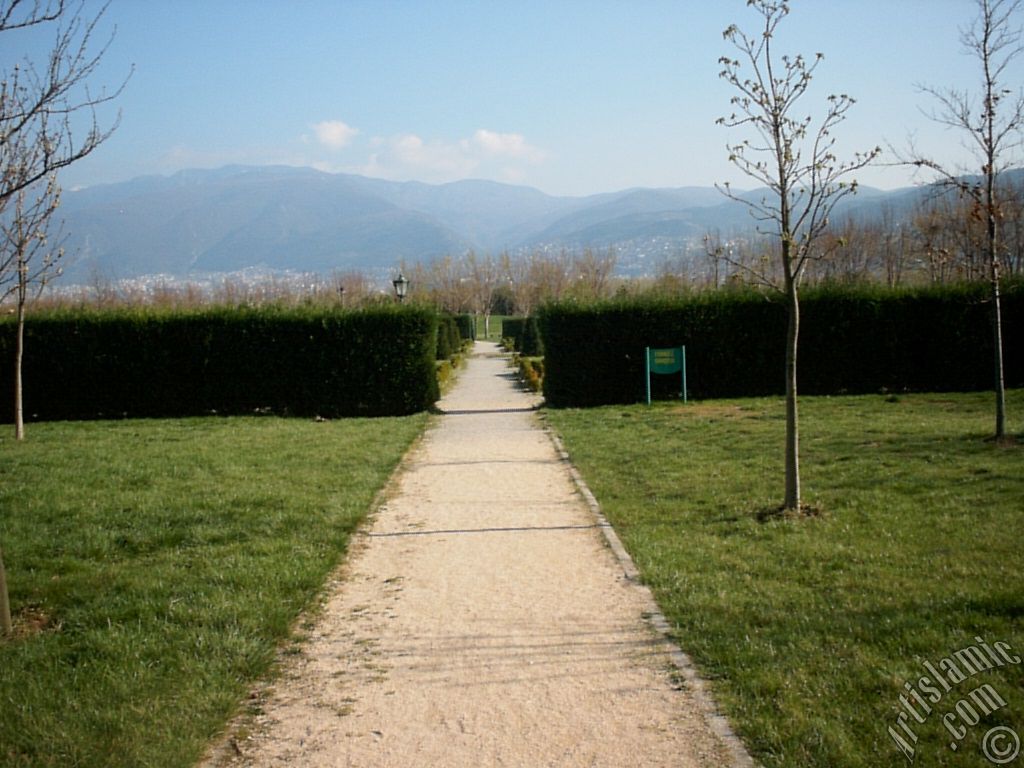 Bursa Botanik Park�ndan bir manzara.
