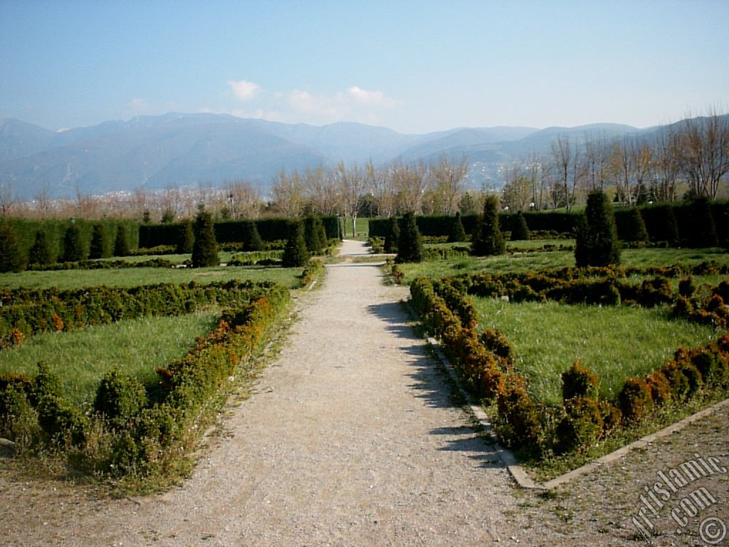 Bursa Botanik Park�ndan bir manzara.
