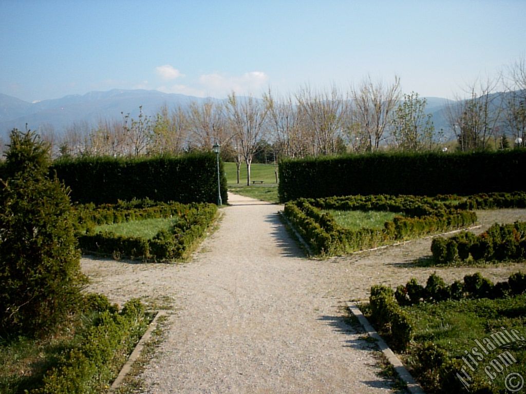 Bursa Botanik Park�ndan bir manzara.
