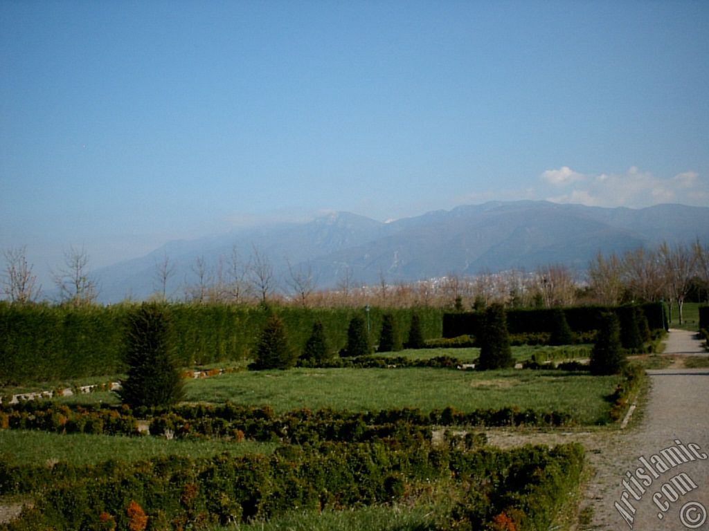 Bursa Botanik Park�ndan bir manzara.
