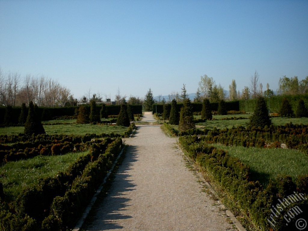 Bursa Botanik Park�ndan bir manzara.
