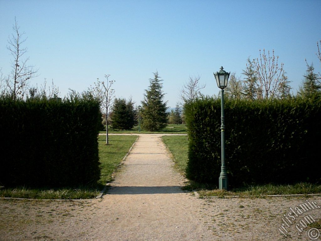 Bursa Botanik Park�ndan bir manzara.
