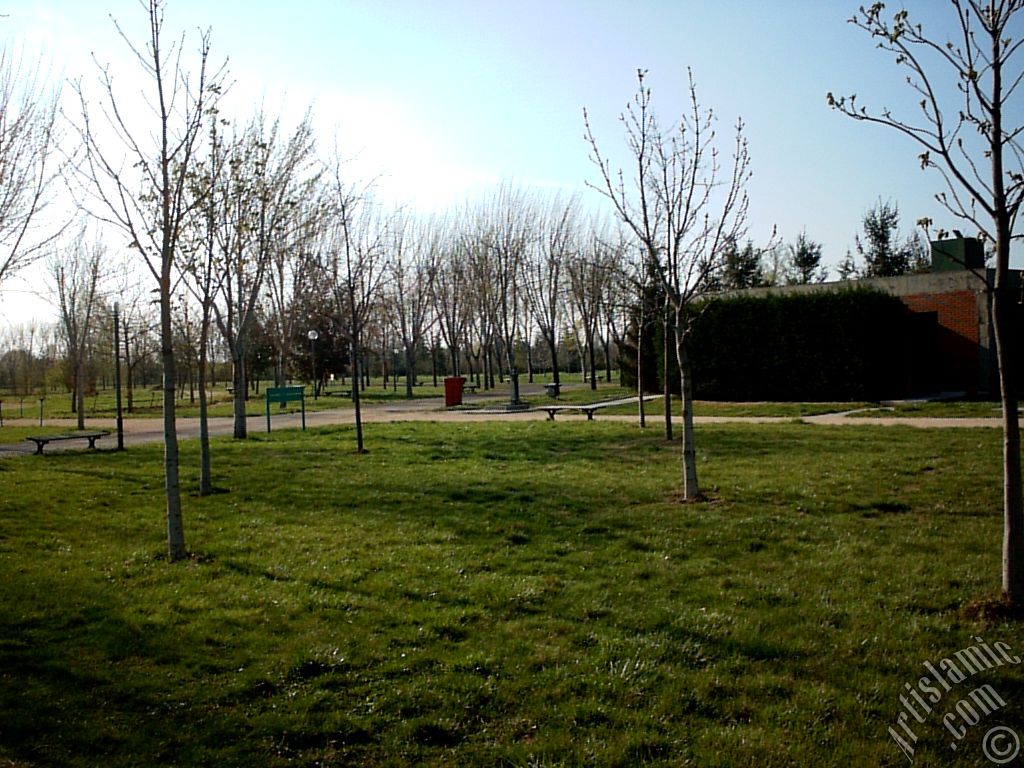 Bursa Botanik Park�ndan bir manzara.
