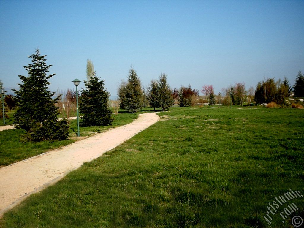 Bursa Botanik Park�ndan bir manzara.
