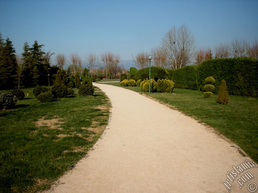 Bursa Botanik Park�ndan bir manzara.
