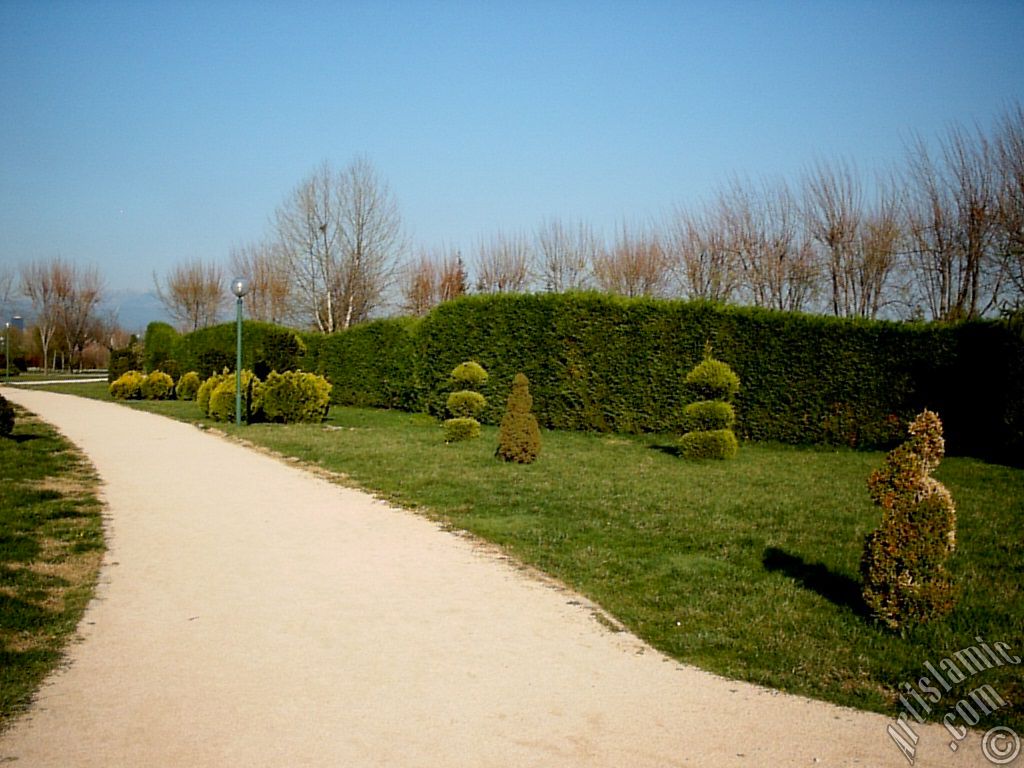 Bursa Botanik Park�ndan bir manzara.
