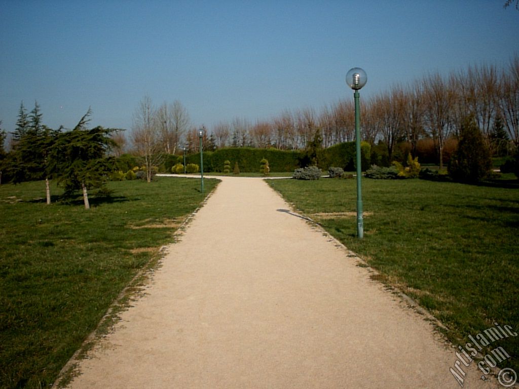 Bursa Botanik Park�ndan bir manzara.
