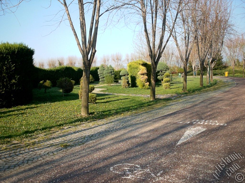 Bursa Botanik Park�ndan bir manzara.
