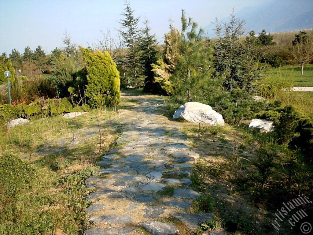 Bursa Botanik Park�ndan bir manzara.
